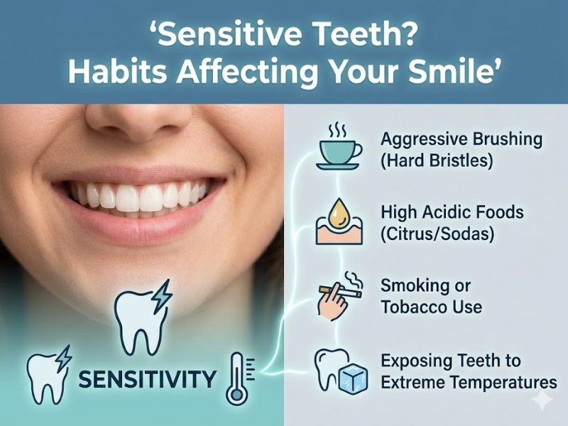 Sensitive Teeth? Habits Affecting Your Smile Sensitive Teeth? Habits Affecting Your Smile